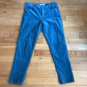 Corduroy skinny stretch